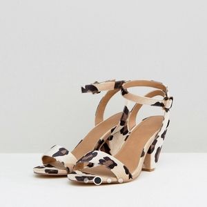 ASOS WAITRESS Wide Heeled Sandals